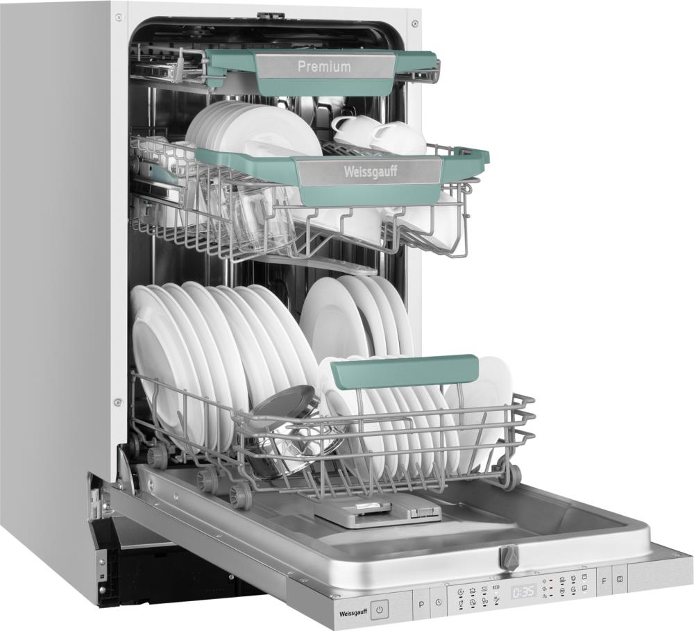 Встраиваемая посудомоечная машина WEISSGAUFF BDW 4151 INVERTER, фото 7