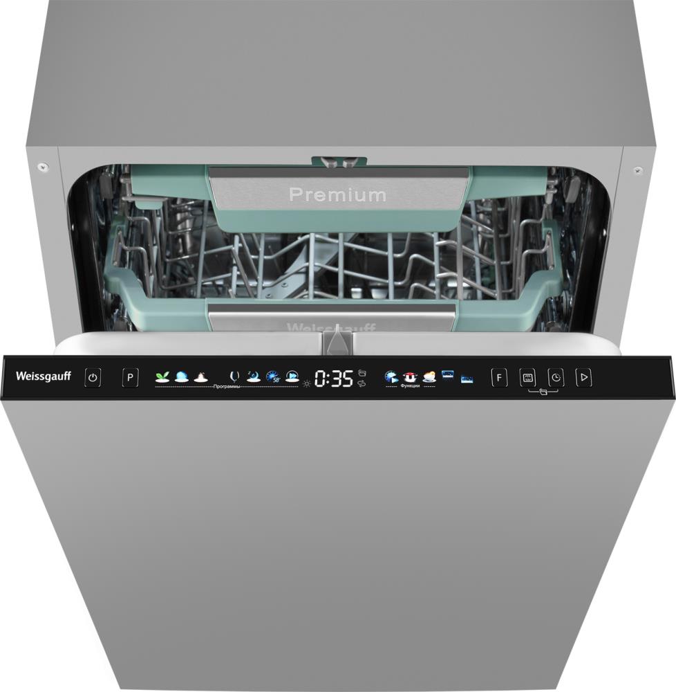 Встраиваемая посудомоечная машина WEISSGAUFF BDW 4160 REAL TOUCH, фото 3