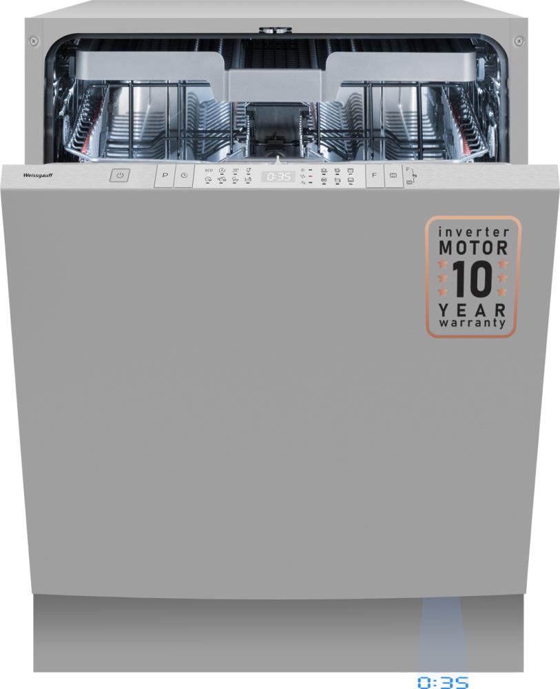 Встраиваемая посудомоечная машина WEISSGAUFF BDW 6190 TOUCH DC, фото 2