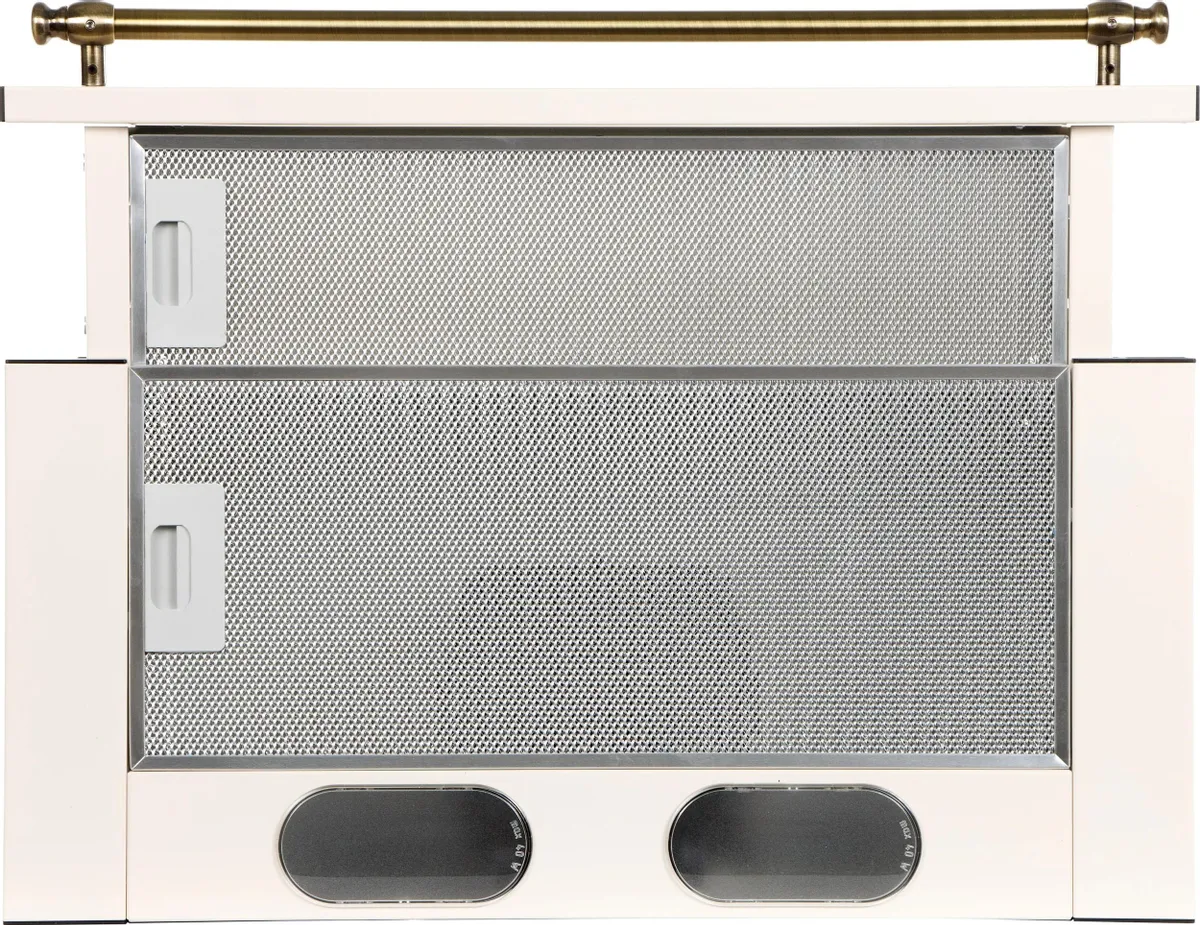 Встраиваемая вытяжка Elikor Интегра 60П-400-В2Л топленое молоко/рейлинг бронза, фото 5