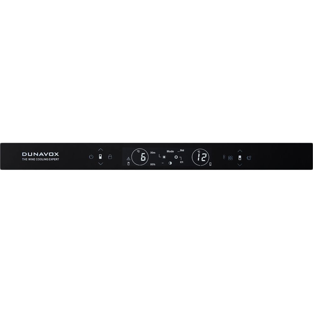 Встраиваемый винный шкаф Dunavox DVS-19.50B, превью предыдущего фото