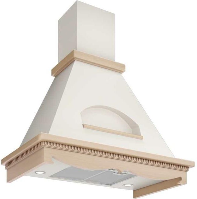 Вытяжка ELIKOR Бельведер 90П-650-П3Д бежевый/дуб неокр