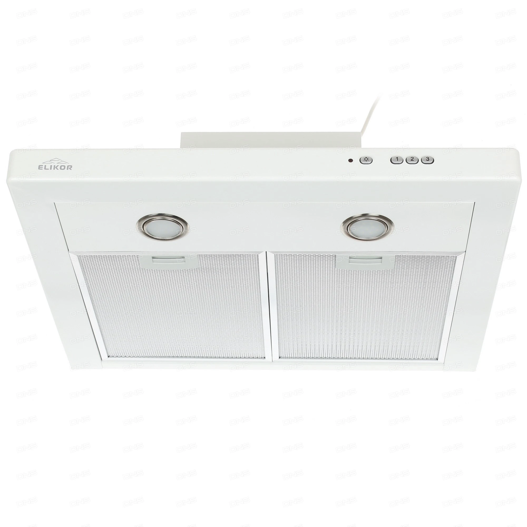 Вытяжка Elikor Квадра 60П-430-К3Д белый, фото 2