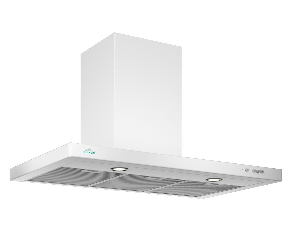Вытяжка ELIKOR Квадра 90П-650-К3Д белый