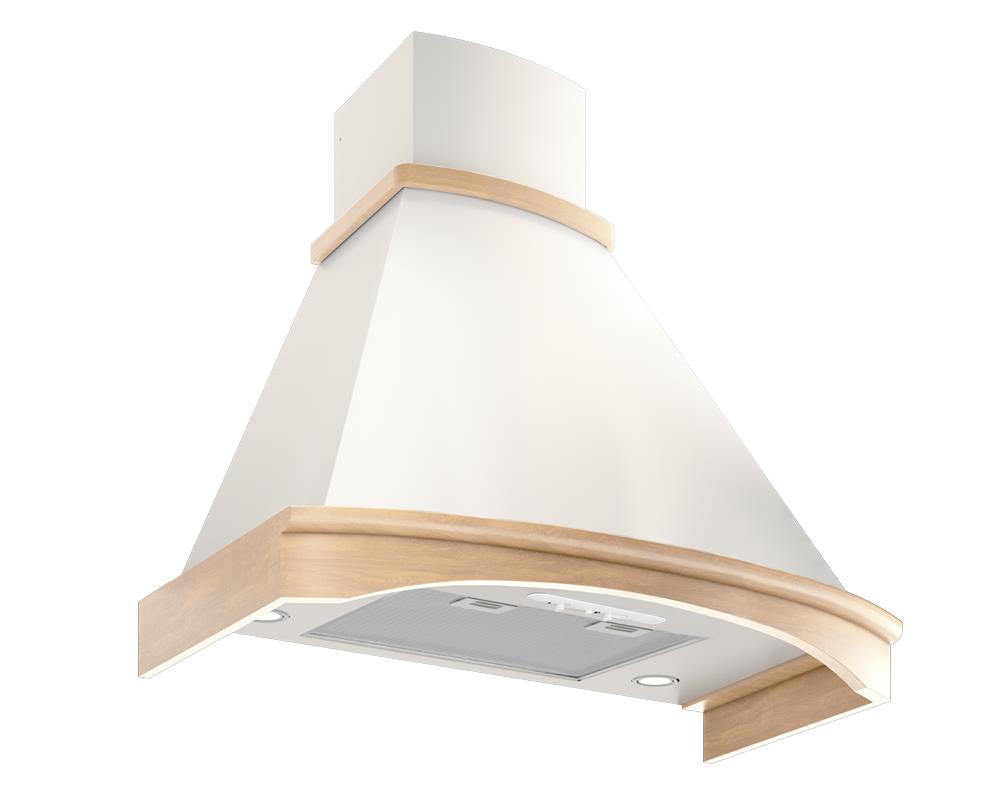 Вытяжка ELIKOR ROTONDA 90P-650-P3D BEIGE/OAK, фото 2