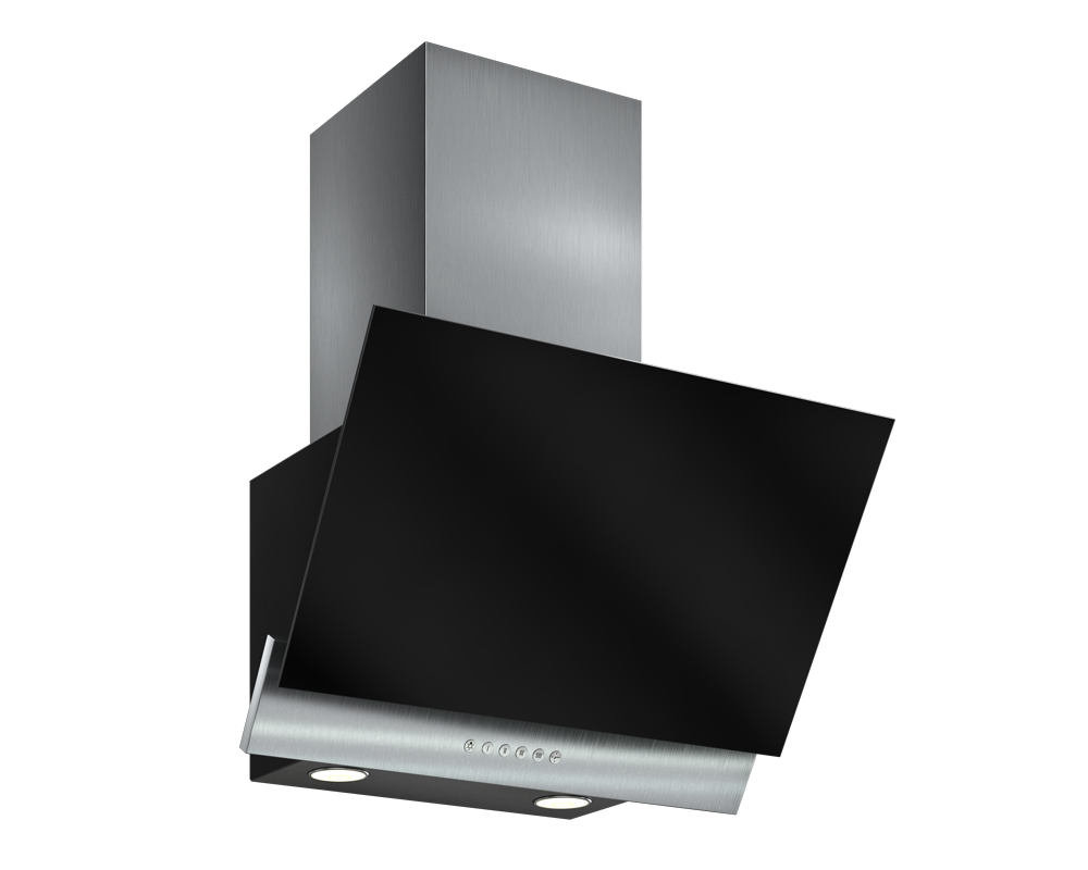 Вытяжка ELIKOR RX6754XB нерж/черное стекло