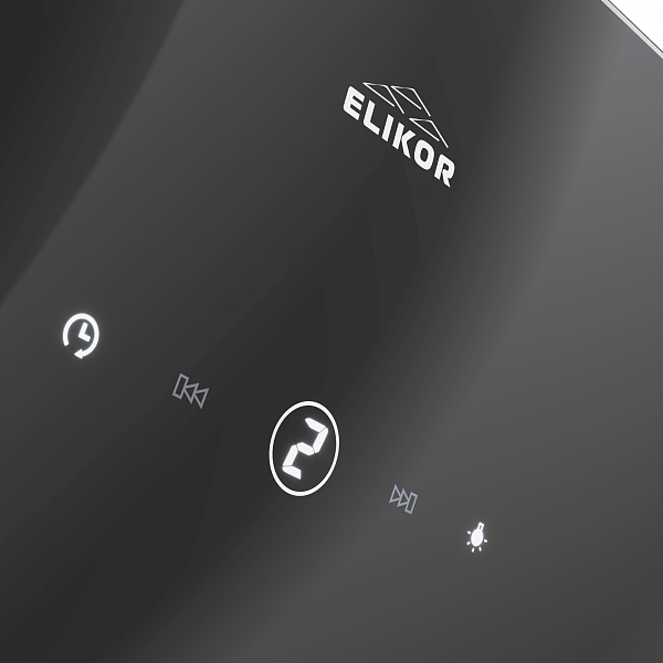 Вытяжка ELIKOR WAVE BK 50 черный, превью предыдущего фото