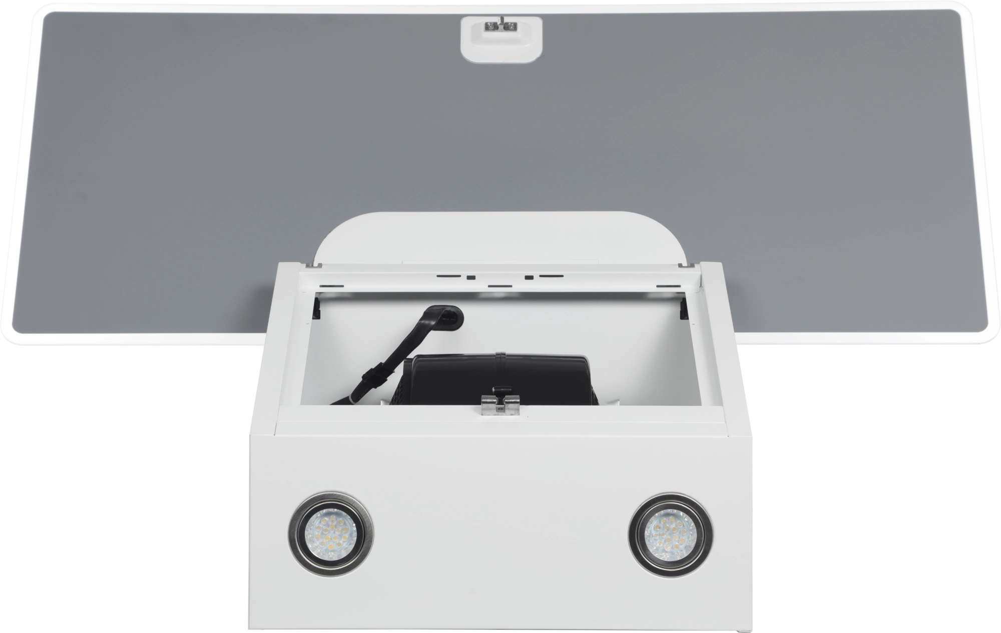 Вытяжка каминная Elica Shire WH/A/90 NO PLUG, фото 11