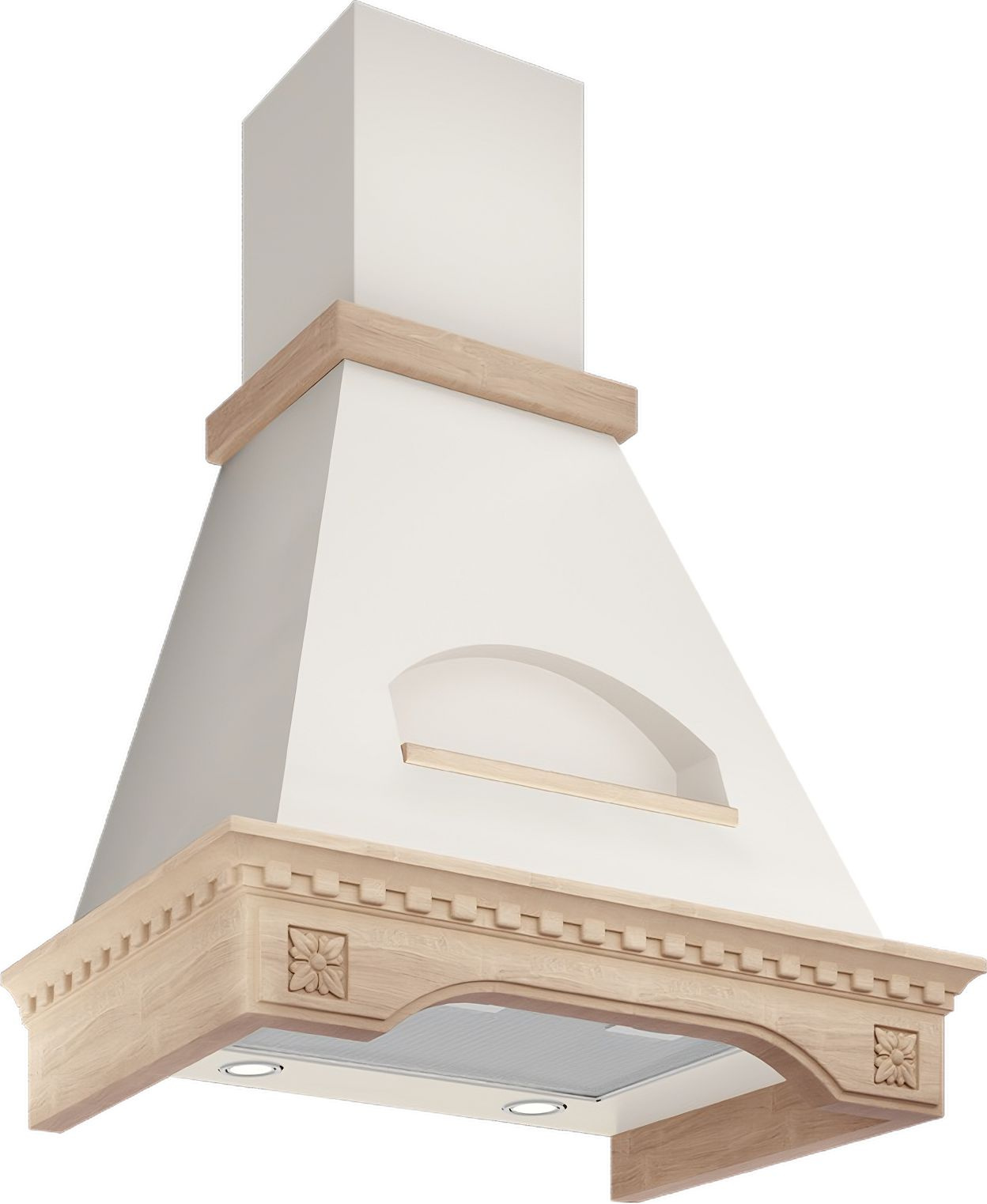 Вытяжка каминная Elikor Бельведер Флореале 60П-650-П3Д, фото 2
