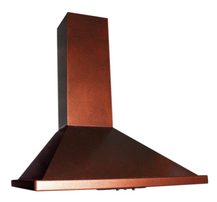 Вытяжка каминная Elikor Оптима 50П-400-К3Л медный антик, фото 3