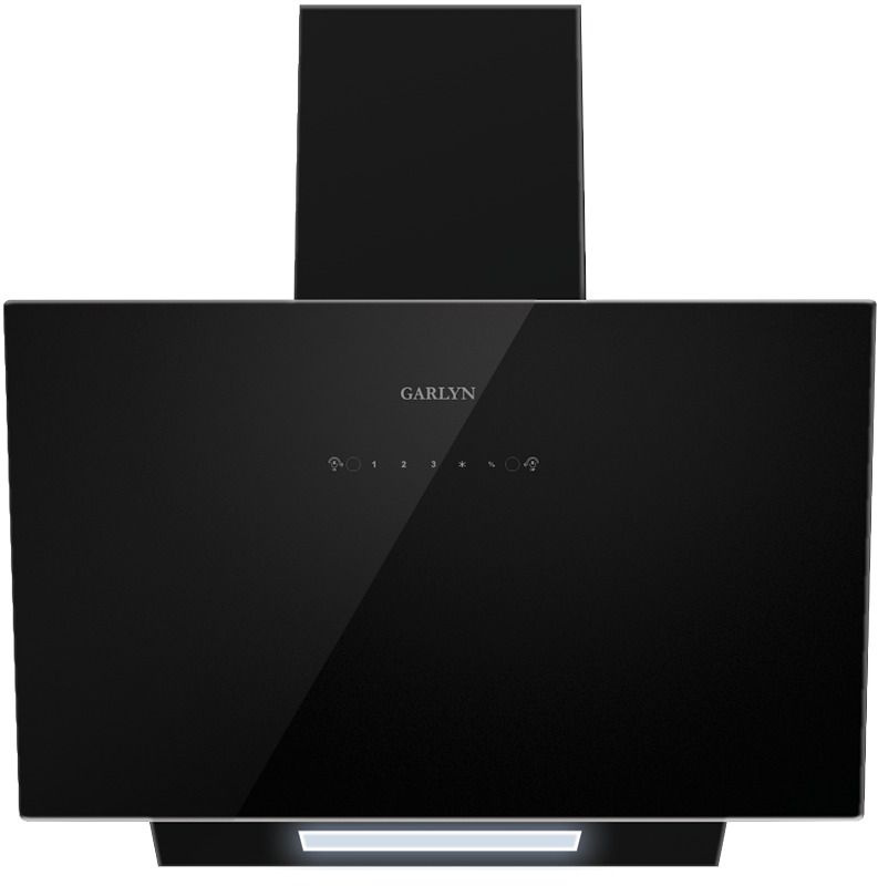 Вытяжка каминная Garlyn CH-60 черный управление: сенсорное (1 мотор), фото 2