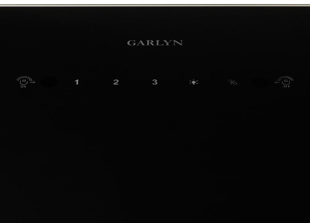 Вытяжка каминная Garlyn CH-60 черный управление: сенсорное (1 мотор), фото 6