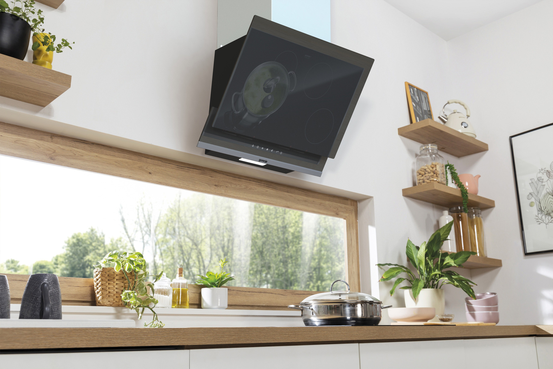 Вытяжка каминная Gorenje WHI649X21P, фото 8