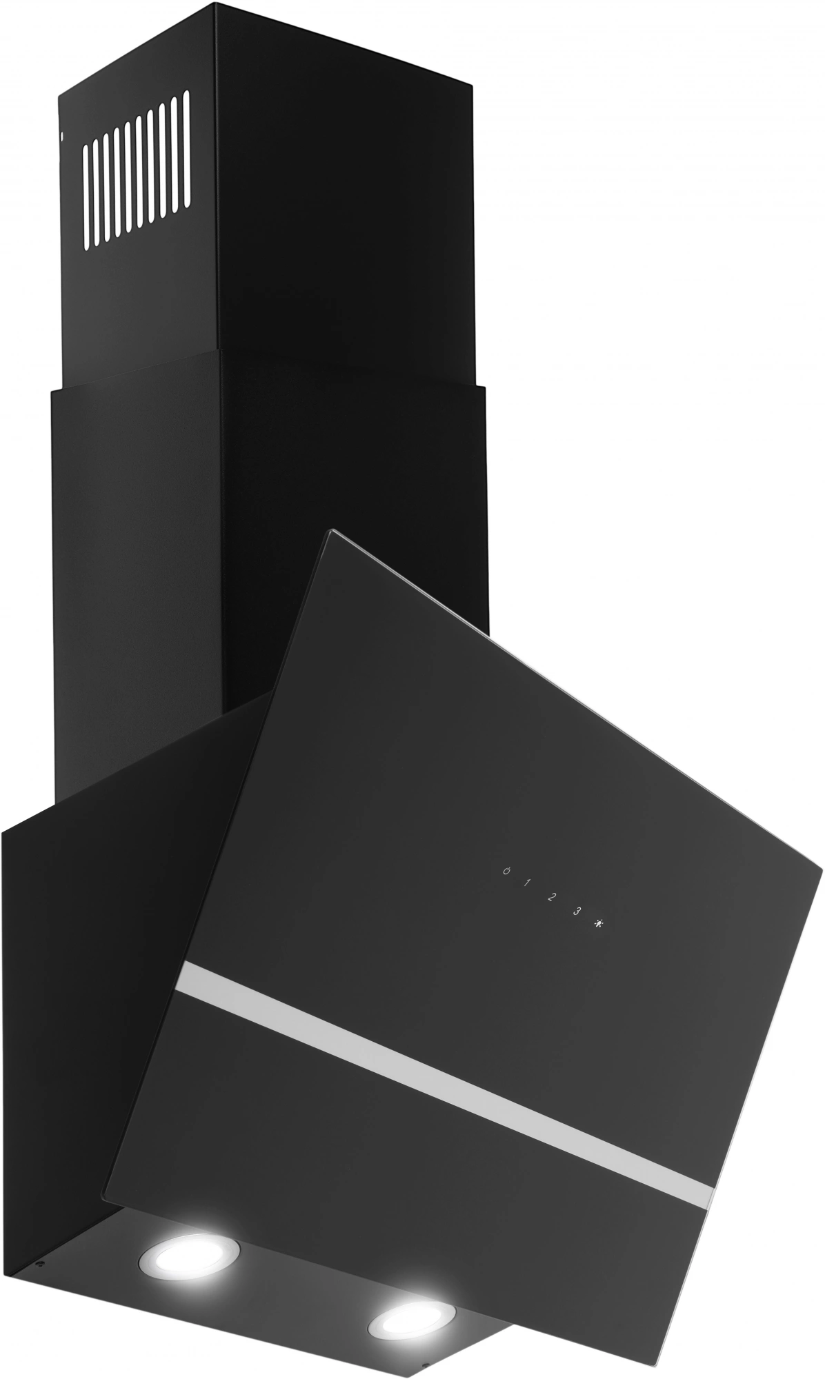 Вытяжка каминная Hyundai HGH 6846 IX черный/нерж, фото 11