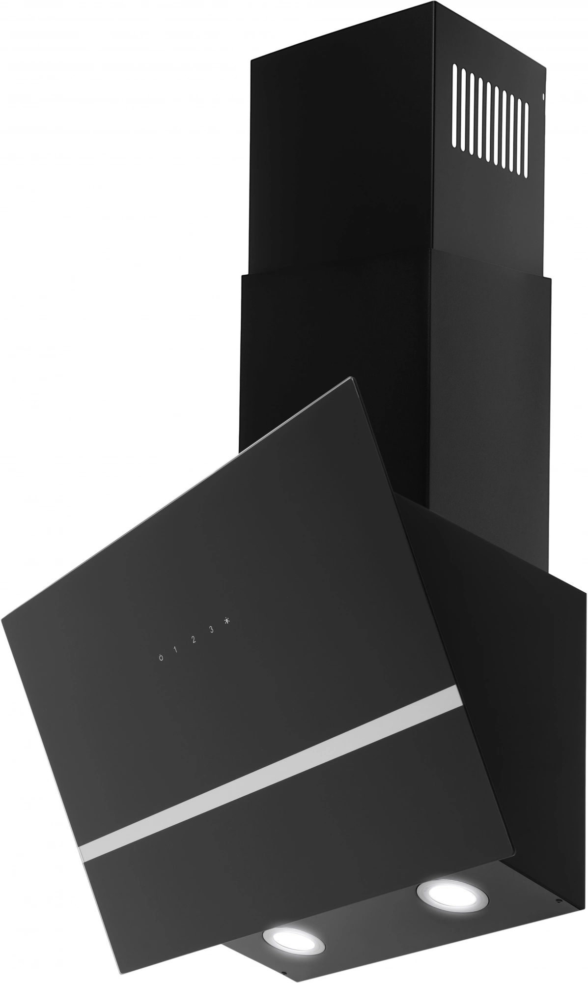 Вытяжка каминная Hyundai HGH 6846 IX черный/нерж, фото 12