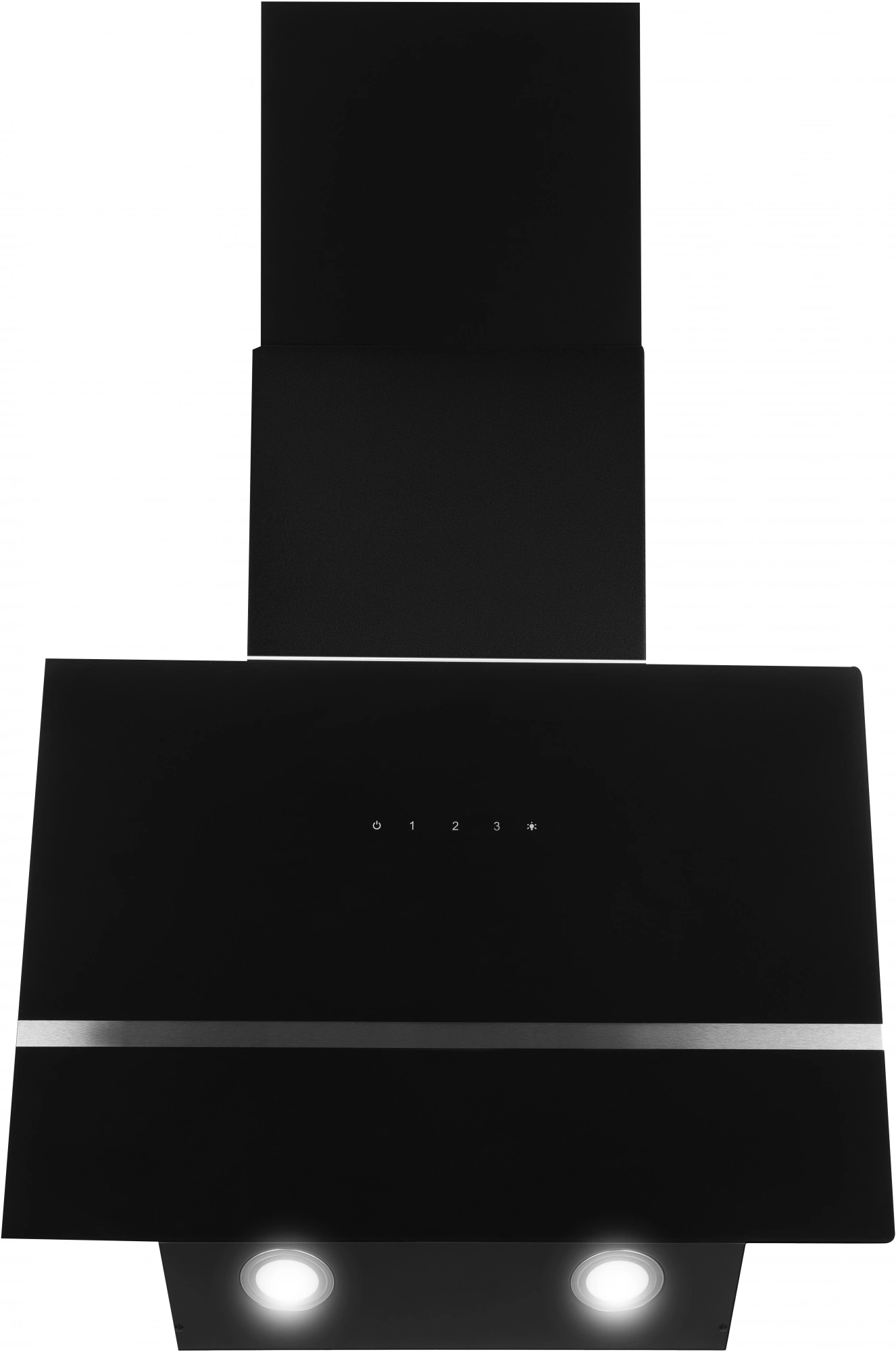 Вытяжка каминная Hyundai HGH 6846 IX черный/нерж, фото 15