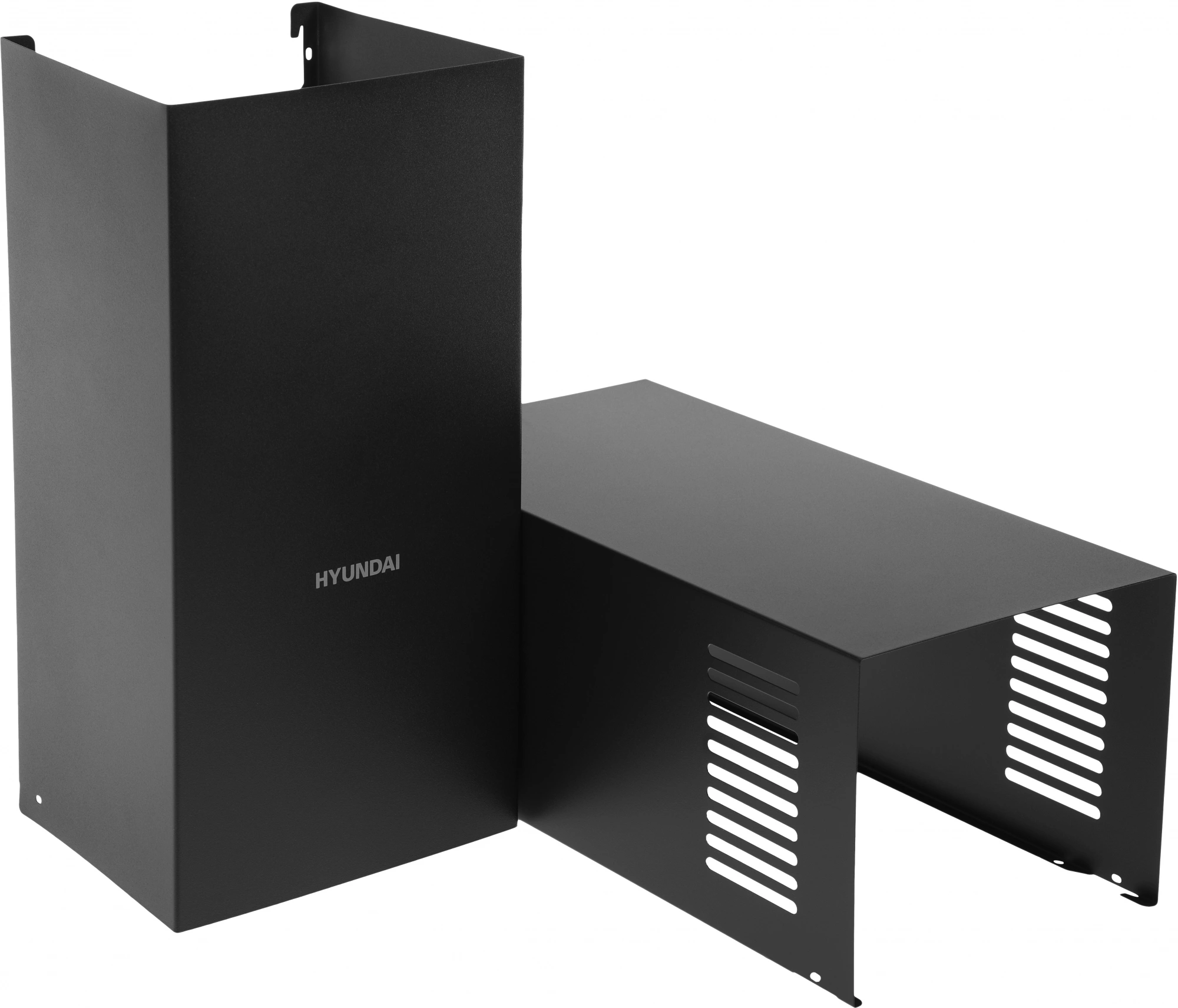 Вытяжка каминная Hyundai HGH 6846 IX черный/нерж, фото 16