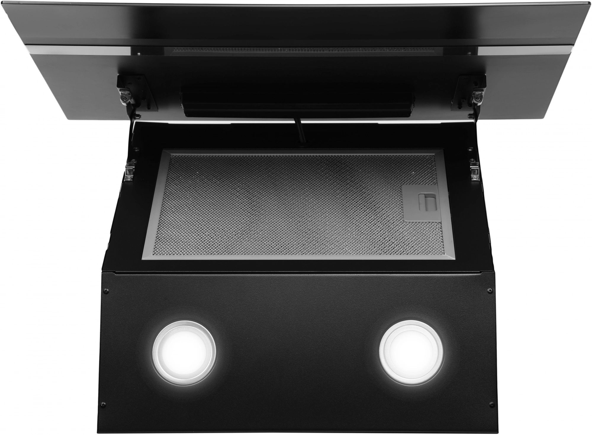 Вытяжка каминная Hyundai HGH 6846 IX черный/нерж, фото 4