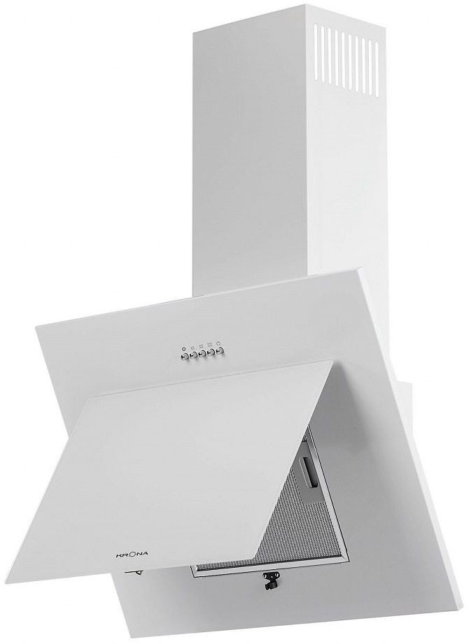 Вытяжка каминная Krona Fiona 600 PB белый, фото 3