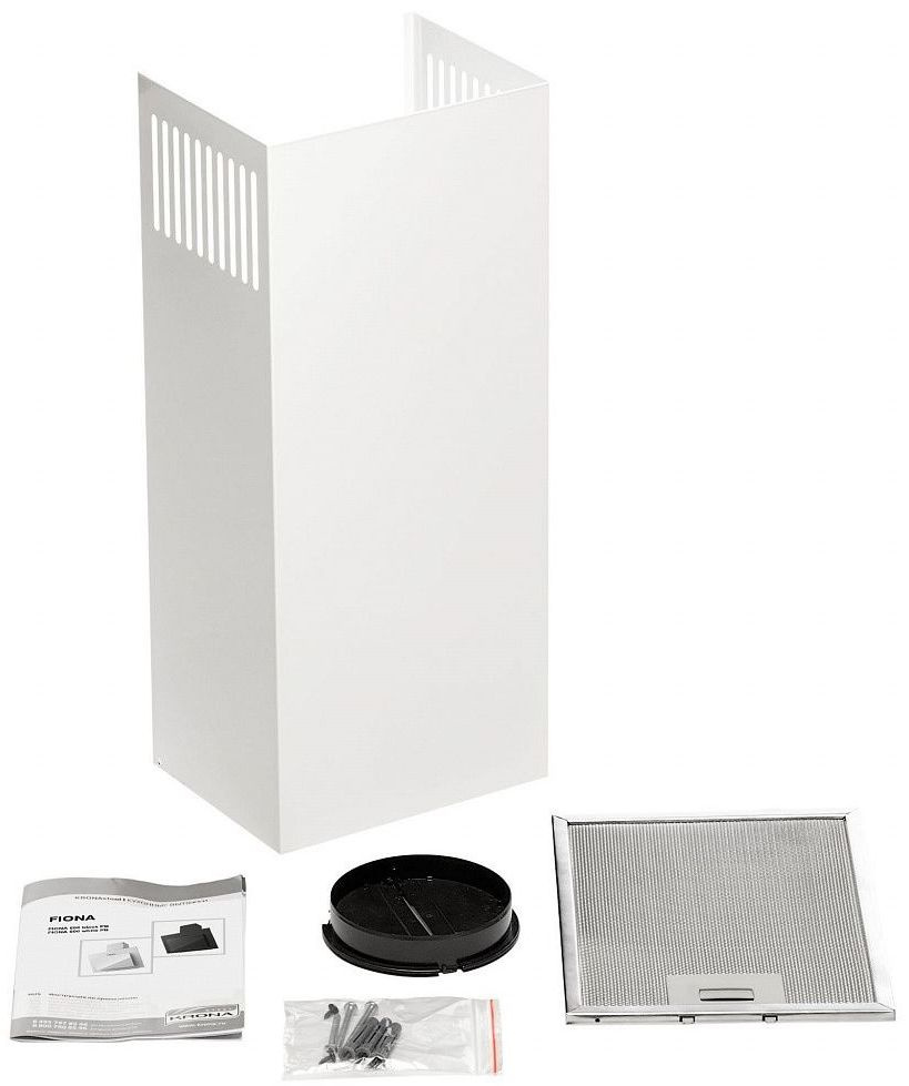 Вытяжка каминная Krona Fiona 600 PB белый, фото 5