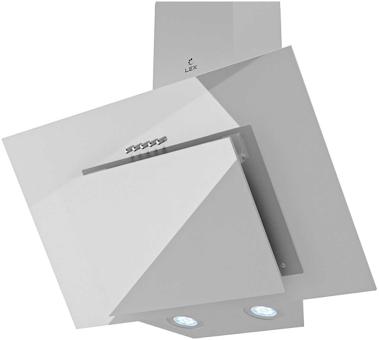 Вытяжка каминная Lex MIRA G 600 WHITE