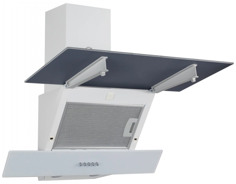 Вытяжка каминная MBS Meryta 160 Glass White белый, фото 3