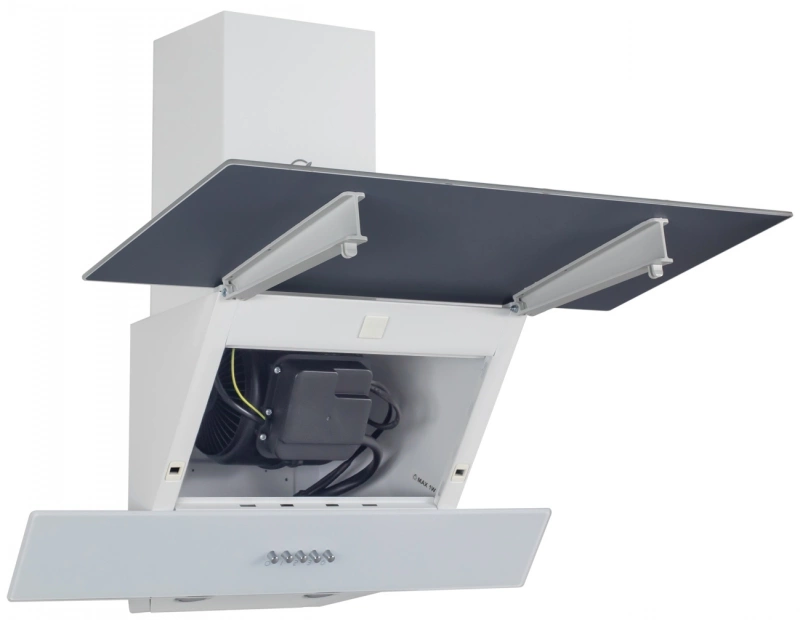 Вытяжка каминная MBS Meryta 160 Glass White белый, фото 4