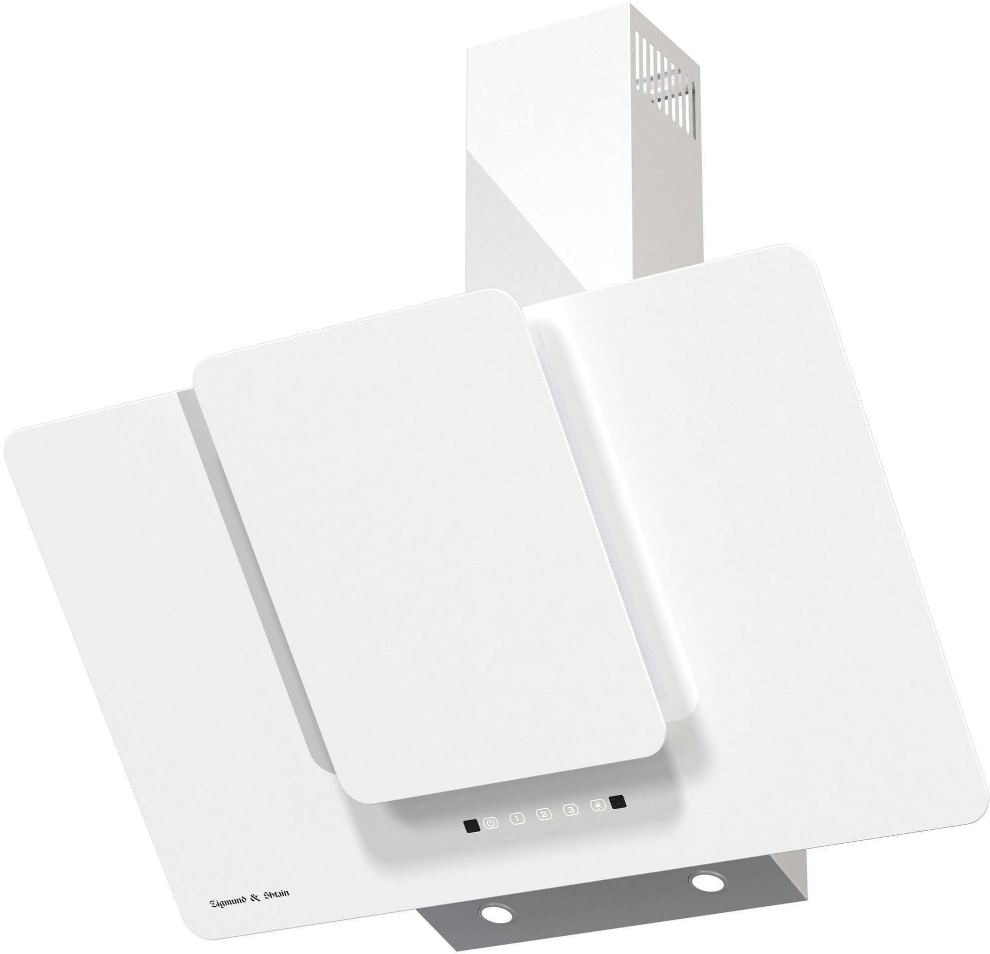 Вытяжка каминная Zigmund & Shtain K 150.9 W белый управление: сенсорное (1 мотор), фото 2
