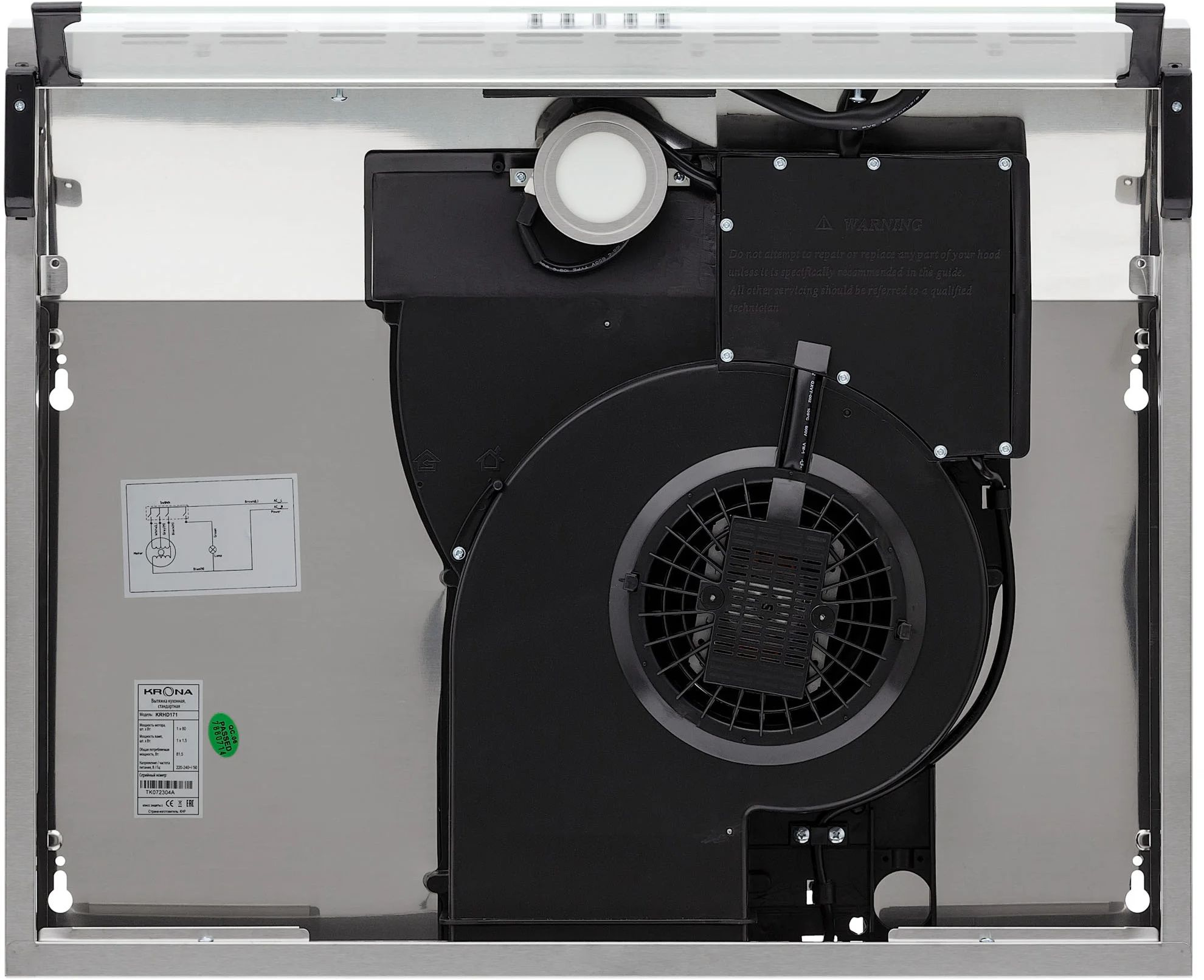 Вытяжка козырьковая Krona Osten 600 Pb, фото 13