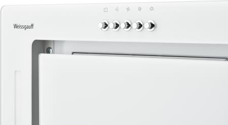 Вытяжка встраиваема WEISSGAUFF ANTLIA 850 WH, фото 6