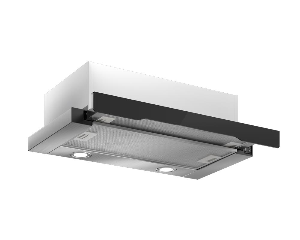 Вытяжка встраиваемая ELIKOR IG6514MB нерж.сталь/черный