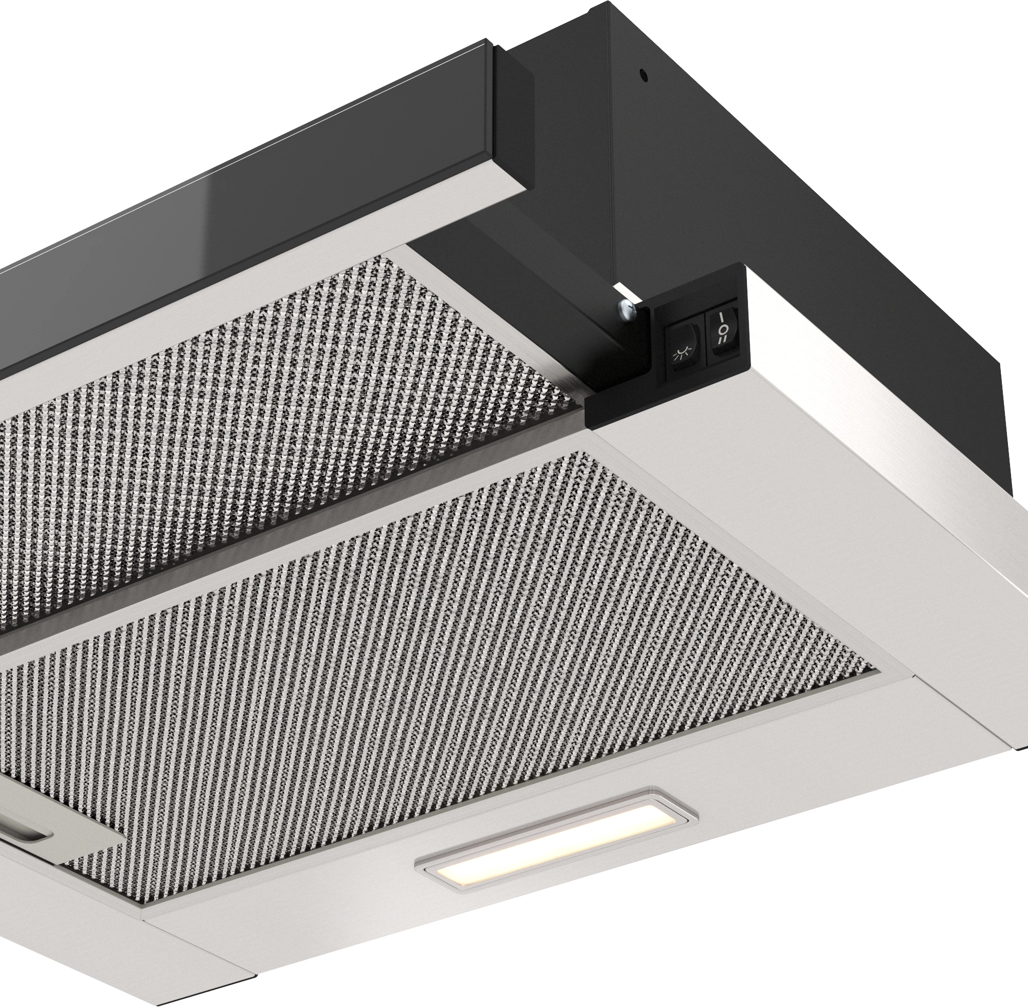 Вытяжка встраиваемая Elikor Интегра Glass 50Н-400-В2Д нержавеющая сталь/стекло черное, фото 11