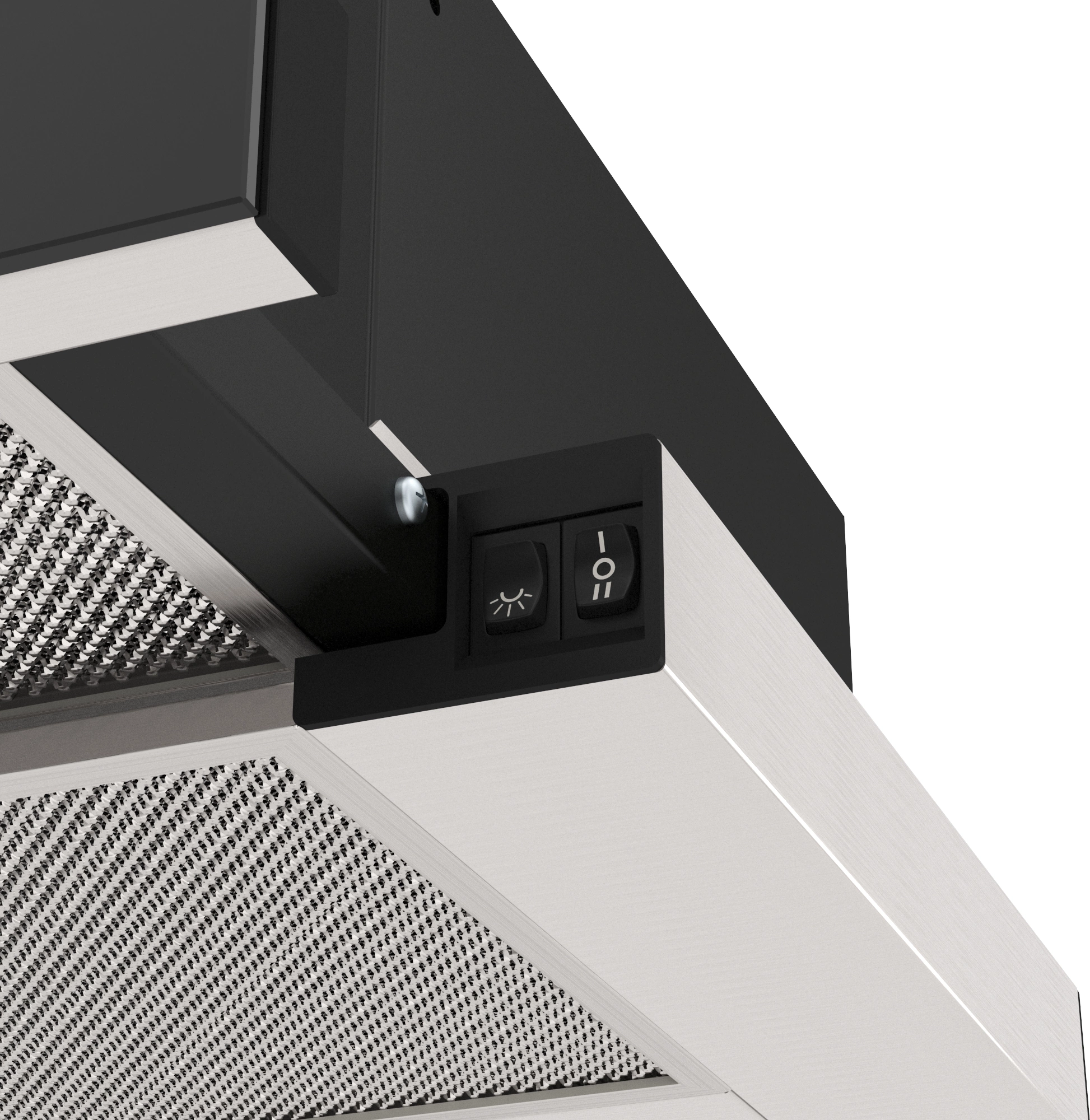 Вытяжка встраиваемая Elikor Интегра Glass 50Н-400-В2Д нержавеющая сталь/стекло черное, фото 12