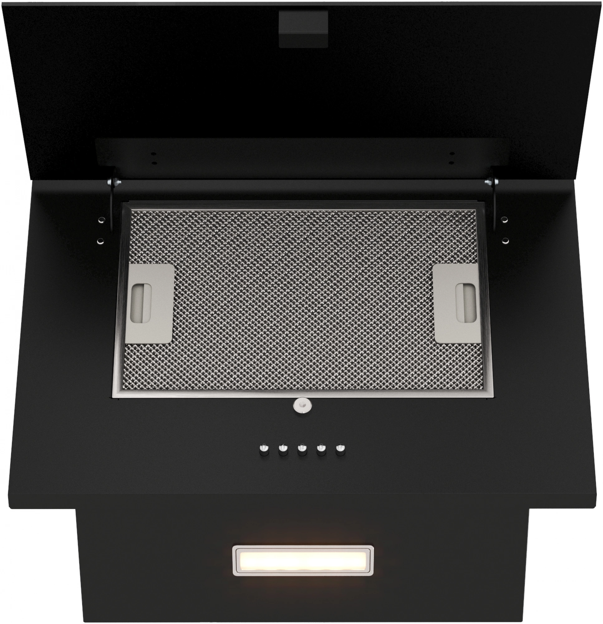 Вытяжка встраиваемая Elikor Коралл 50П-430-КЗД черный, фото 7