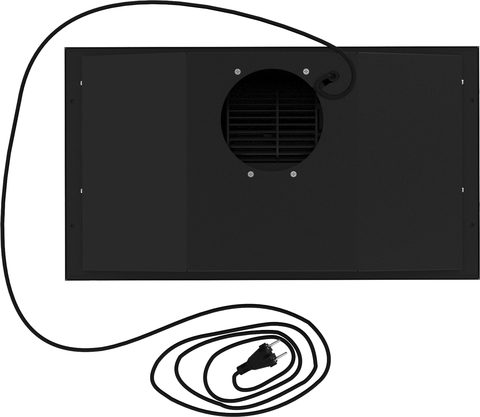 Вытяжка встраиваемая Elikor Врезной блок 52П-400-П3Д черный, фото 23