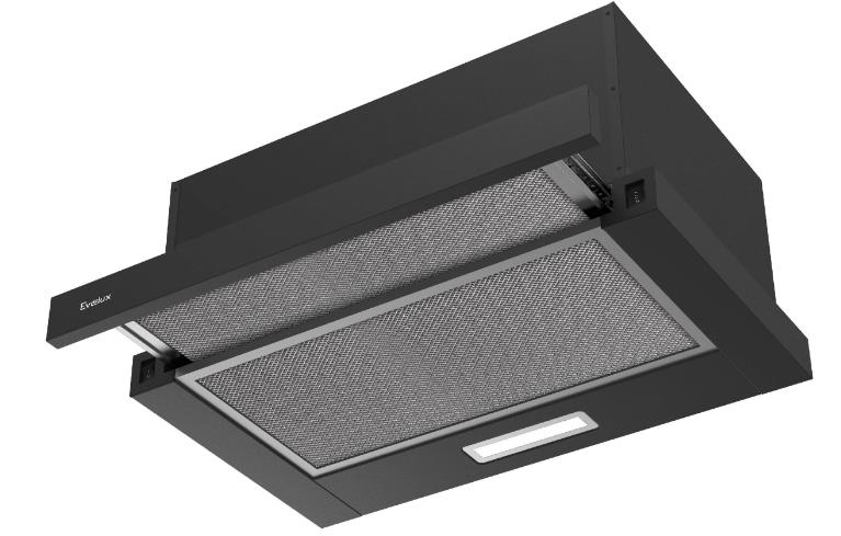 Вытяжка встраиваемая EVELUX TEL 50 B, фото 3