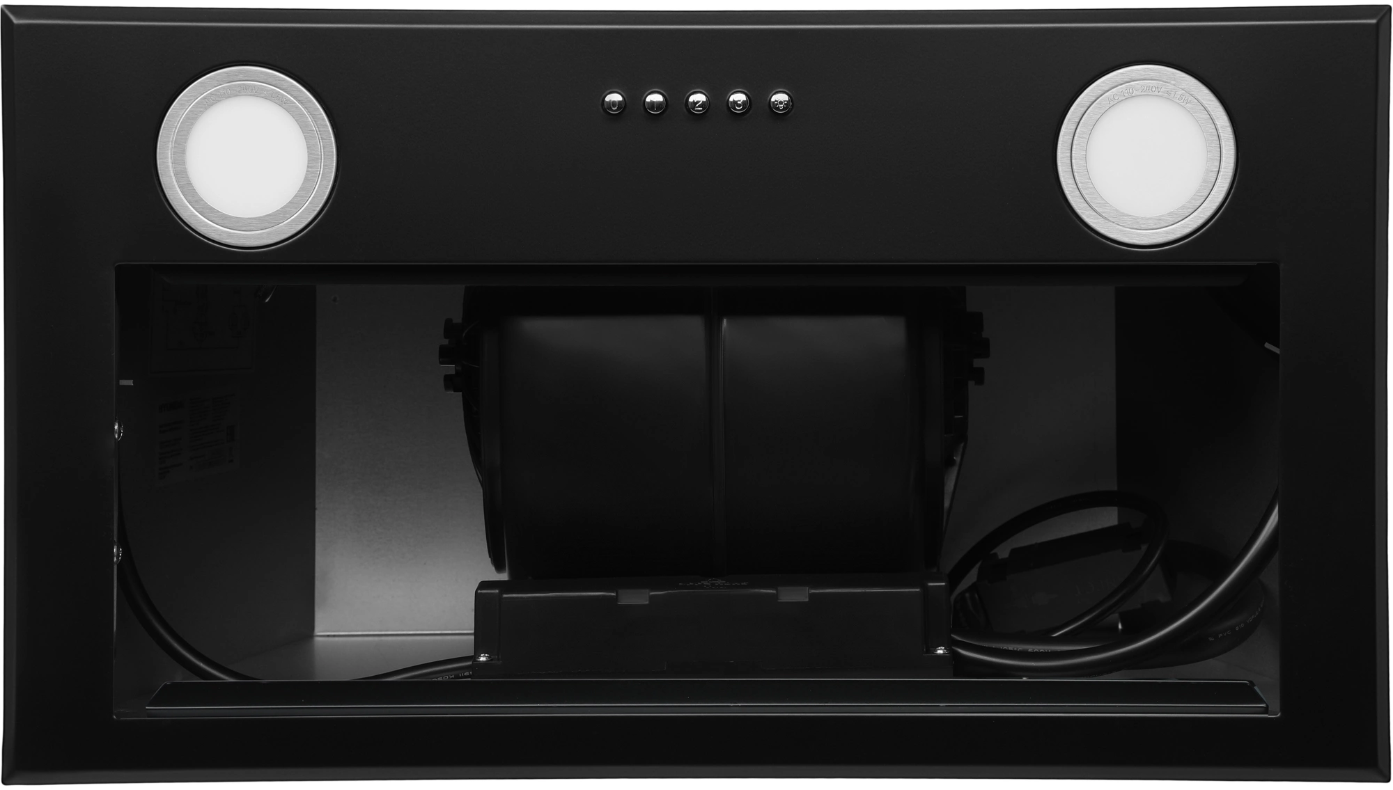 Вытяжка встраиваемая Hyundai HBB 6033 BK, фото 3