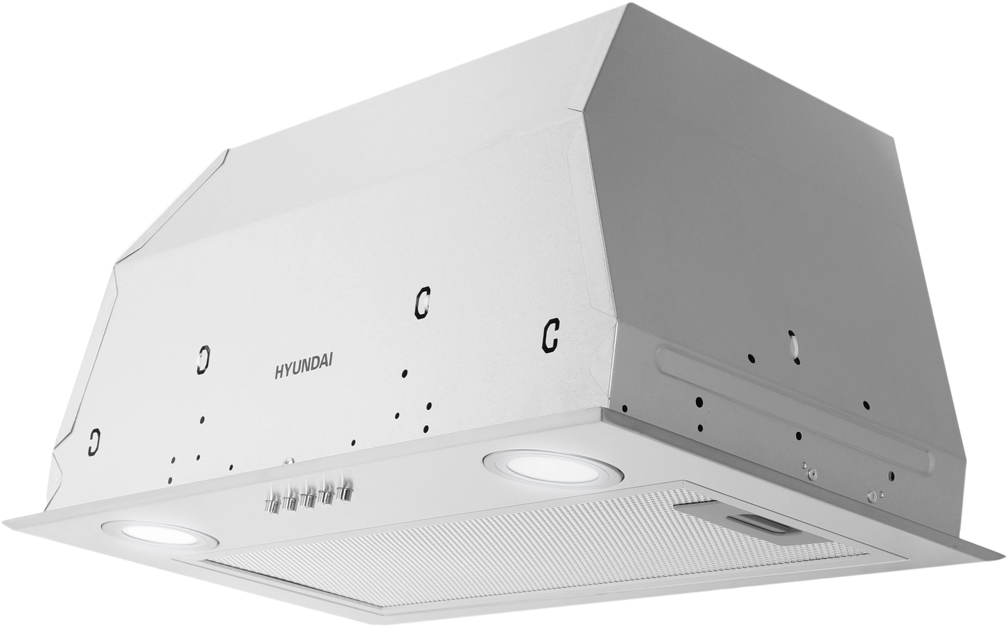 Вытяжка встраиваемая Hyundai HBB 6033 IX нерж, фото 12