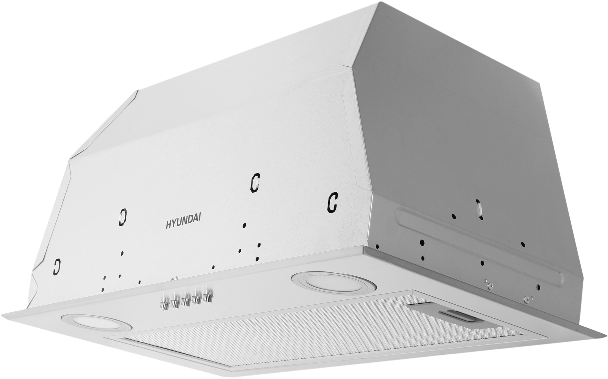 Вытяжка встраиваемая Hyundai HBB 6033 IX нерж, фото 13