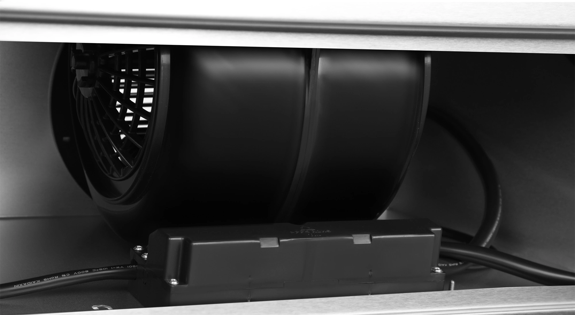 Вытяжка встраиваемая Hyundai HBB 6033 IX нерж, фото 4