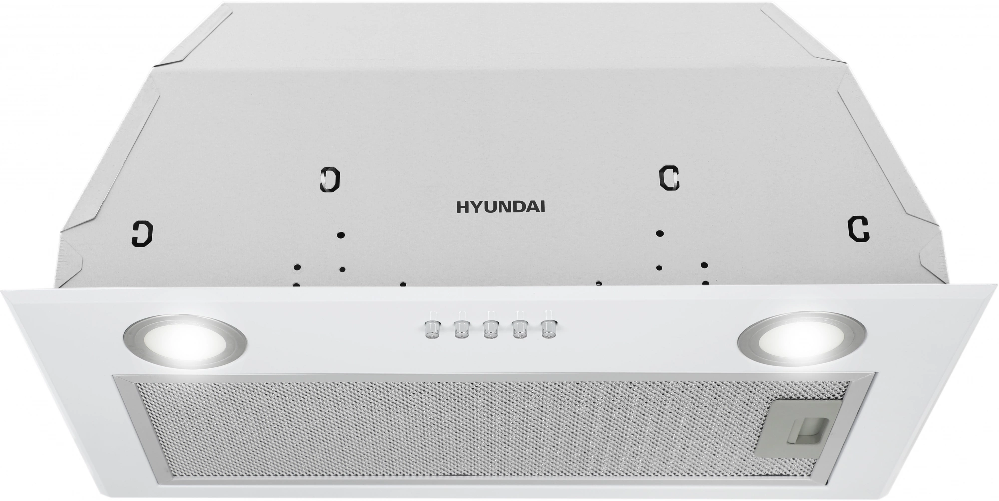 Вытяжка встраиваемая Hyundai HBB 6033 W, фото 4