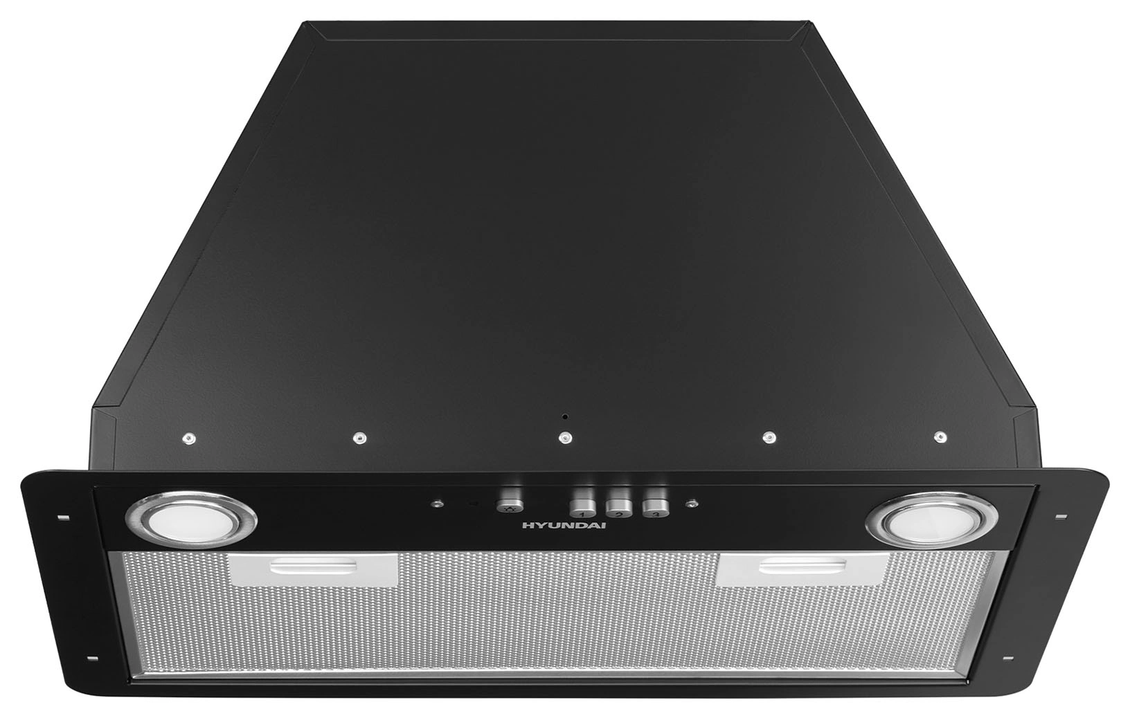 Вытяжка встраиваемая Hyundai HBB 6035 BK, фото 2