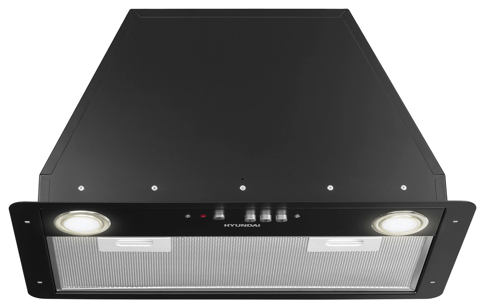 Вытяжка встраиваемая Hyundai HBB 6035 BK, фото 3