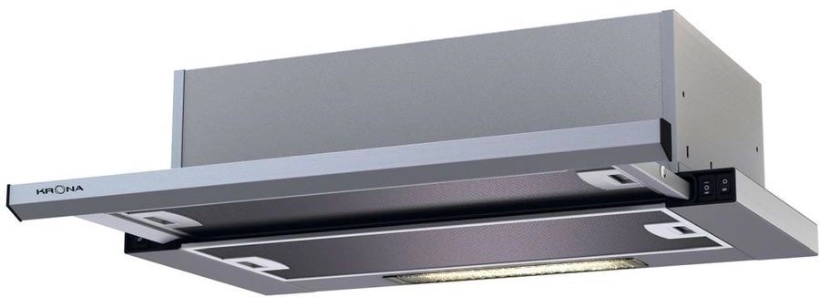 Вытяжка встраиваемая Krona Kamilla 600 slim нерж