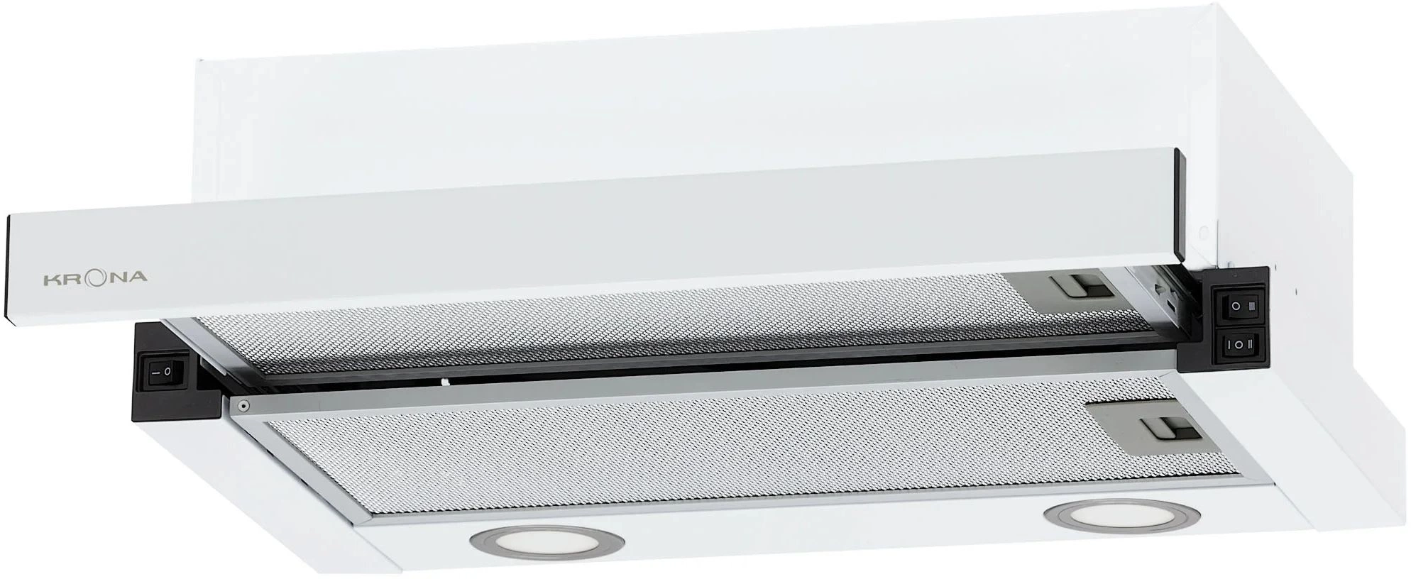 Вытяжка встраиваемая Krona KAMILLA T 500 WHITE, фото 2