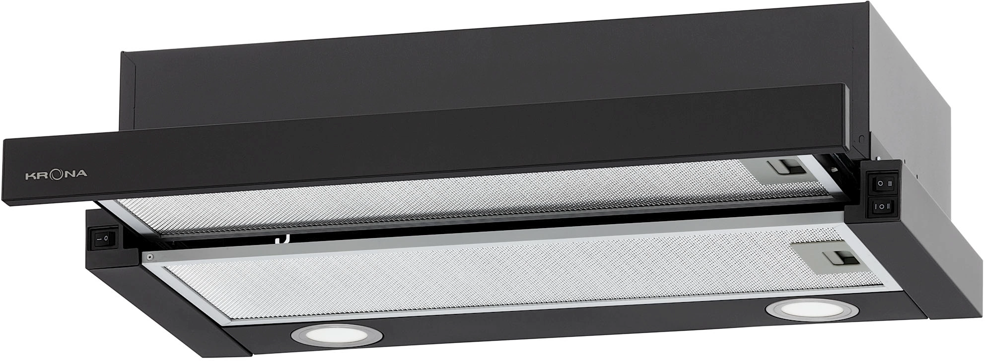 Вытяжка встраиваемая Krona KAMILLA T 600 BLACK, фото 5