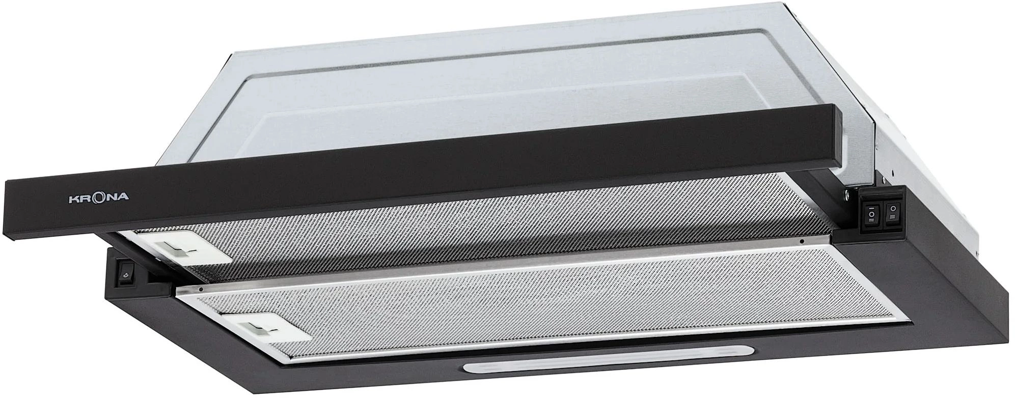 Вытяжка встраиваемая Krona KERRY 600 BLACK PB