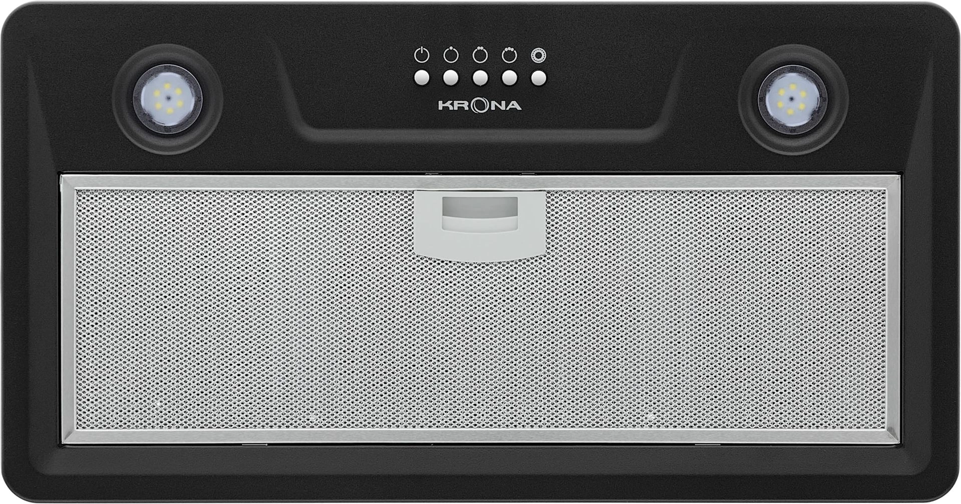Вытяжка встраиваемая Krona Luisa 600 Black PB