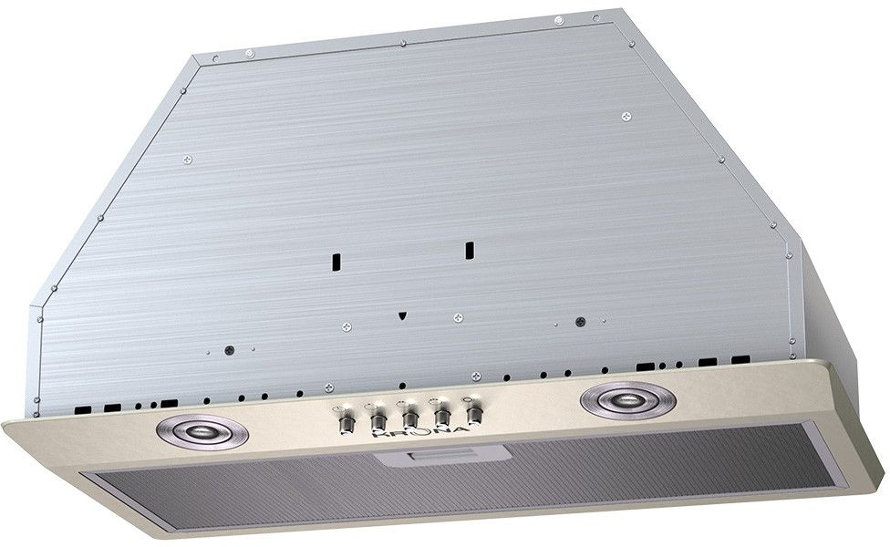 Вытяжка встраиваемая Krona Runa 600 PB слоновая кость, фото 12