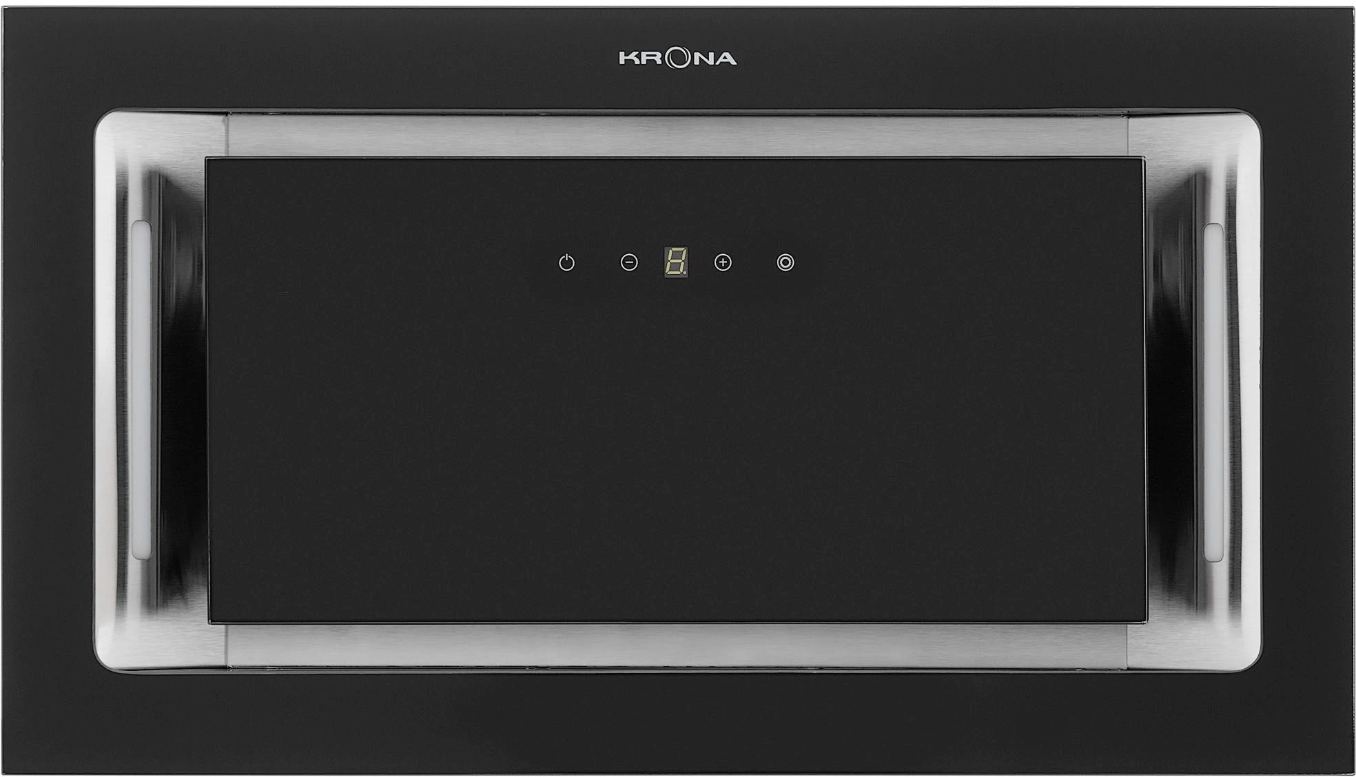 Вытяжка встраиваемая Krona Selina 600 GLASS BLACK S